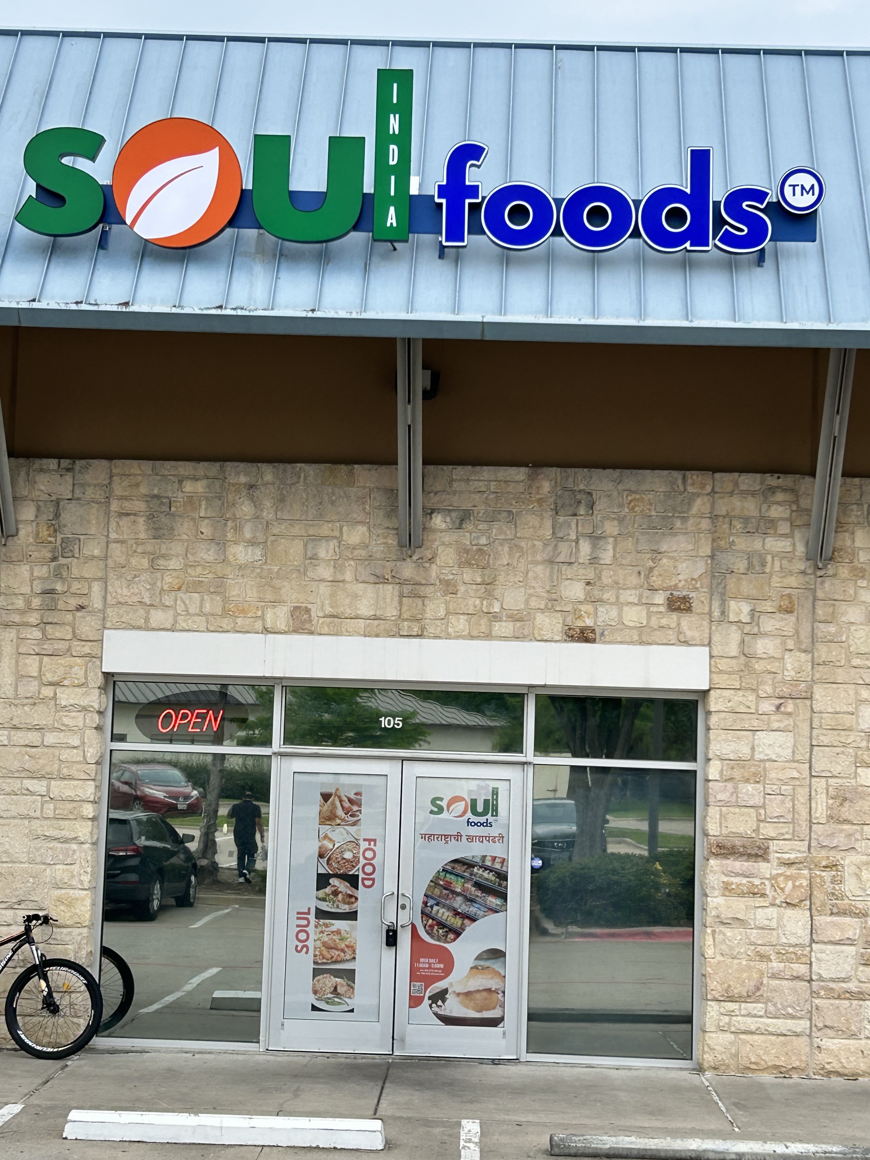 Soul Foods India storefront in Frisco, TX